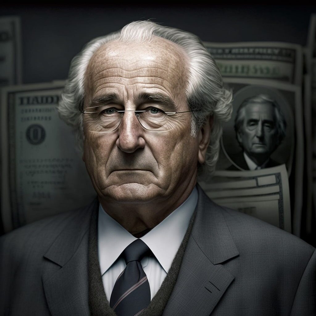 Bernie Madoff, the Ponzi scammer