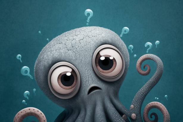 A questioning octopus